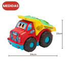 Brinquedo Geometrix Carrinho Didático Educativo Mundo Mágico Encaixe Menino Brincadeira Criança