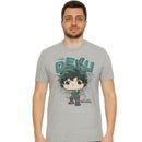 Camiseta Unissex Adulto Boxed Deku My Hero Academia Nerd Geek Anime