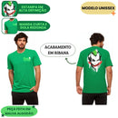 Camiseta Unissex Joker Funhouse Verde Adulto Dc Comics Batman Geek Exclusivo Presente