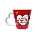 Caneca  Frase Para Minha Esposa Maravilhosa 300ml Porcelana Presente Café Chá Leite Mãe Love