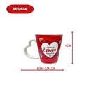 Caneca  Frase Para Minha Esposa Maravilhosa 300ml Porcelana Presente Café Chá Leite Mãe Love