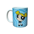 Caneca Porcelana Meninas Superpoderosas 300ml Café Chá Desenho Florzinha Lindinha Docinho Presente