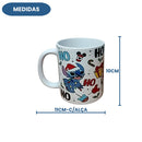Caneca Porcelana Stitch Natalino Disney 300ml Resistente Café Chá Qualidade Presente Mãe Natal