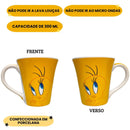 Caneca Piu Piu Looney Tunes Café Chá Presente Colecionável Desenho Porcelana 300ML