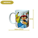 Caneca Porcelana Pokémon Anime Geek Pikachu 300ml Resistente Café Chá Qualidade Presente Amigos