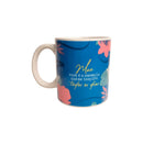 Caneca Frase Mãe Você é o Exemplo Que Me Inspiro Todos os Dias 300ML Porcelana Café Chá Presente