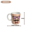 Caneca Porcelana Frase Meu Veinho Elias Pai Presente Café Chá Leite Personalizada