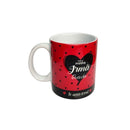 Caneca Porcelana Frase Para Minha Irmã Querida 300ML Love Café Chá Mãe Presente