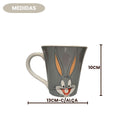 Caneca Pernalonga Looney Tunes 300ML Porcelana Desenho Café Leite Chá Warner Bros Presente