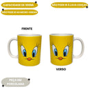 Caneca Piu Piu Looney Tunes 300ml Porcelana Colecionável Café Chá Desenho Presente Warner Bros