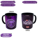 Caneca de Café Pantera Negra Pop Marvel Studios Wakanda Black Panther Super Heroi