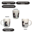 Caneca Batman 80 anos Dc Comics Colecionável Café Presente Geek Estilo Lendário Cavaleiro das Trevas
