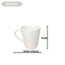 Caneca Porcelana 350ml café Chá Presente Mãe Pai Amigo Resistente
