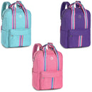 Mochila de Costas Juvenil Feminino Quadrada Notebook Volta as Aulas Escolar Passeio Viagem Clio
