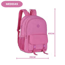 Mochila De Costa Clio Verde Preta Roxa Rosa Juvenil Escolar Volta As Aulas Resistente Passeio Viagem Estilo Rebecca Bonbon