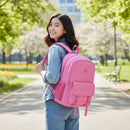 Mochila De Costa Clio Verde Preta Roxa Rosa Juvenil Escolar Volta As Aulas Resistente Passeio Viagem Estilo Rebecca Bonbon