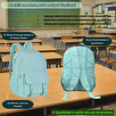Mochila De Costa Clio Verde Preta Roxa Rosa Juvenil Escolar Volta As Aulas Resistente Passeio Viagem Estilo Rebecca Bonbon