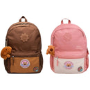 Mochila de Costas Capivara Fofinha Clio Infantil Escolar Meninas Volta As Aulas Passeio Viagem Estudos
