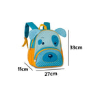 Mochila de Costas Bolsa Mala Infantil Menino Bebê Cachorrinho Dog Pets Clio Megalomania