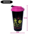 Copo 500ml Star Rick And Morty Cientista Espaço Desenho Personalizada Coleção Nerd Nave Megalomania
