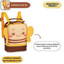 Lancheira Térmica Abelhinha Borboleta Infantil Escolar Volta as Aulas Menina Resistente Lanche
