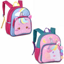 Mochila de Costas Unicórnio Menina Infantil Escolar Volta as Aulas Desenho Passeio Viagem Resistente