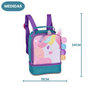 Lancheira Térmica Unicórnio infantil Menina Escolar Desenho Volta as Aulas Passeio Viagem Resistente