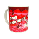 Caneca Chocolate Baton 350ML Presente Dia dos Namorados Café Romântico Amigo Leite