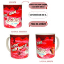 Caneca Chocolate Baton 350ML Presente Dia dos Namorados Café Romântico Amigo Leite