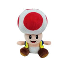 Brinquedo de Pelúcia Toad Figuras de Jogos de Game Super Mário Bros Decoração Criança Macio Travesseiro de Pelúcia 20cm - Megalonania