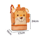 Lancheira Térmica Infantil Bolsa Criança Menino Menina Leão Panda Urso Pets Clio Megalomania