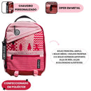 Mochila de Costas Demon Slayer Escolar Volta Aulas Estudo Passeio Mangá Grande Viagem Resistente