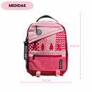 Mochila de Costas Demon Slayer Escolar Volta Aulas Estudo Passeio Mangá Grande Viagem Resistente