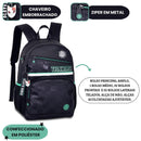 Mochila de Costas Demon Slayer Juvenil Escolar Volta as Aulas Anime Passeio Grande Resistente