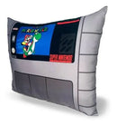 Almofada Formato Fita Nintendo Super Mario Bros Luigi Yoshi - Megalomania