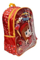 Mochila de Costas Infantil Lucas Neto Giovanna Escolar Vermelha Gi Neto Aventureiros - Clio Megalomania