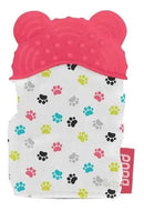 Mordedor Infantil Para Bebe Urso Luvinha C/ Silicone Buba  - Rosa Megalomania