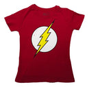 Camiseta Logo Flash Clube Comix Dc Comics Liga Da Justiça Megalomania