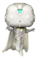 Boneco Funko Pop Marvel Visão Wandavision The Vision 824 Glows Avengers Vingadores Coleção Brinquedo Presente Criança Megalomania