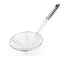 Escumadeira Fritura Aço Inox 20cm Batata Pastel Ke home Megalomania