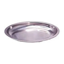 Travessa Funda 30cm Oval Inox Festa Bar Comida Porção Batata Ke Home Megalomania