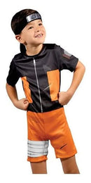 Fantasia Naruto Uzumaki Infantil Cosplay Bandana Menino Festa Criança Anime