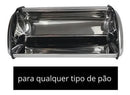Porta Pão Em Aço Inox Armazenador De Pães Salgados E Doces Padaria - Ke Home Megalomania