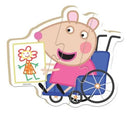Jogo Infantil Primeiro Quebra Cabeça 14PÇS Peppa Pig Nig Brinquedo Megalomania