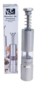 Moedor de Pimenta Utensilio de Cozinha Inox Especiarias Ke Home Megalomania