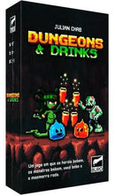 Dungeons & Drinks - Tabuleiro Adulto Jogo De Mesa, Jogos de Tabuleiro, Board Games Buro Megalomania