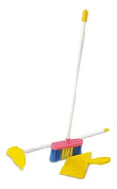 Kit Limpeza Infantil Vassourinha Rodo Pazinha Brinquedo Nig Megalomania