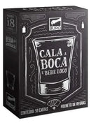 Cala A Boca E Bebe Logo - Mesa Tabuleiro Jogo De Cartas  Buro Megalomania