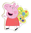 Jogo Infantil Primeiro Quebra Cabeça 14PÇS Peppa Pig Nig Brinquedo Megalomania