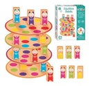Jogo Didático Infantil Equilibra Bebês Nig Brinquedo Madeira Megalomania